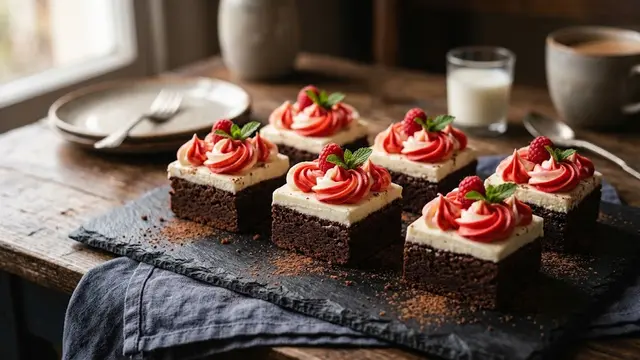 Brownies Kukus Merah Putih