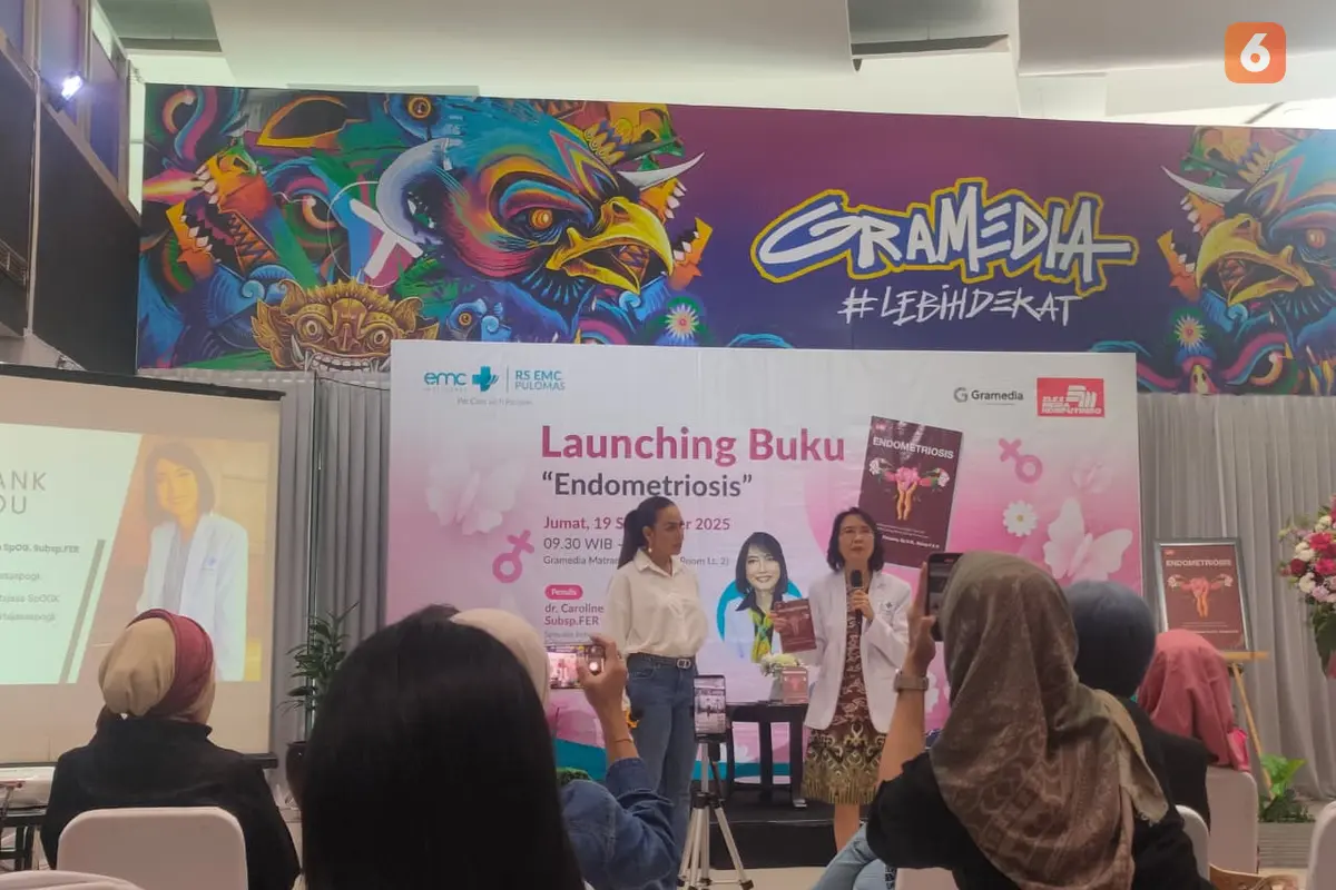 acara launching buku “Endometriosis” pada Jumat, 19 September 2025.