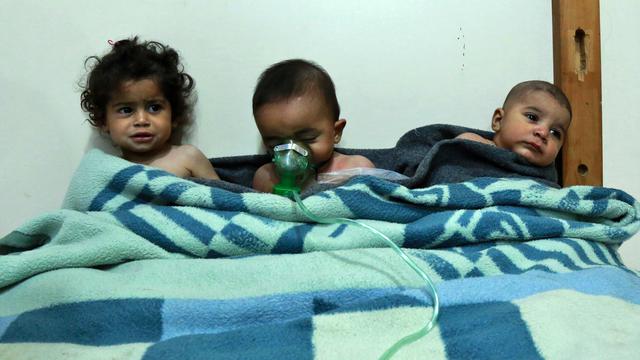 FOTO: Derita Anak-Anak Suriah Korban Senjata Kimia Assad