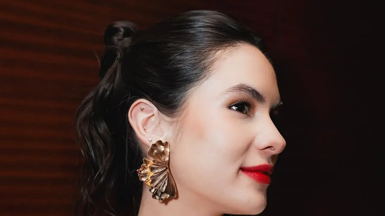 Steffi Zamora saat hadir di Premier Pengin Hijrah