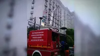 Hotel Kaisar Terbakar, Mahasiswa Jerman Luka Kena Pecahan Kaca
