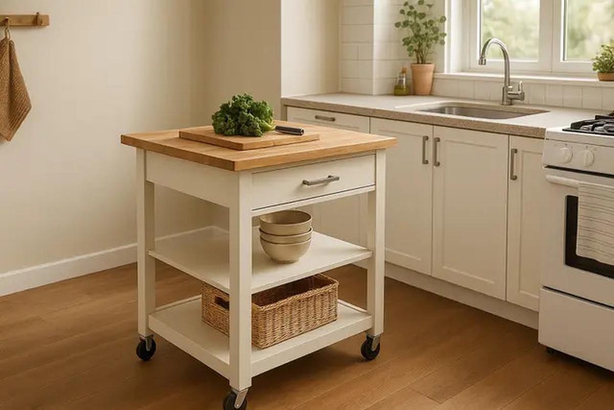 7 Model Kitchen Island di Dapur Kecil 2025, Solusi Fungsional &amp; Estetik