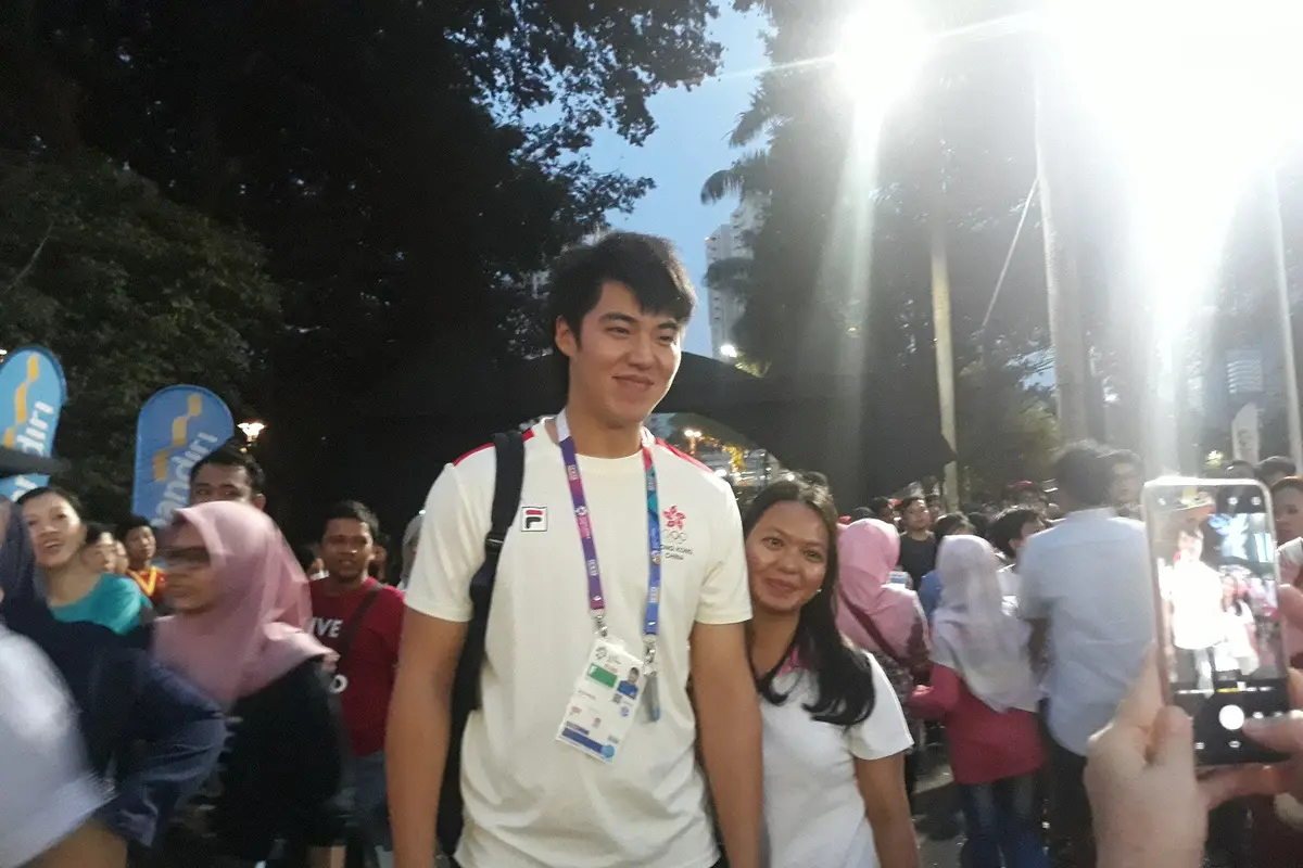 Pemain Voli Hong Kong, Au Chin To, Asian Games 2018