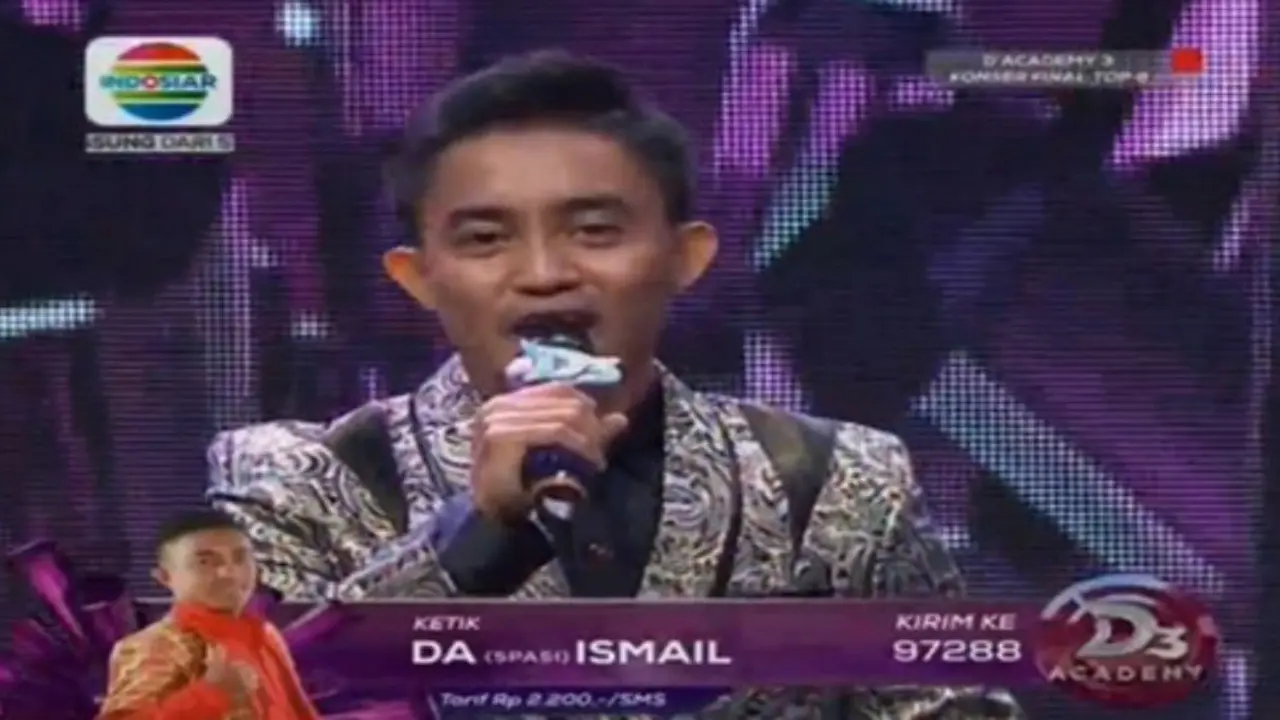 Tampil Pertama, Ismail Gagal Lolos ke Top 6 Dangdut Academy 3