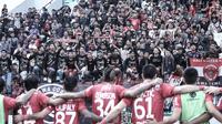 Bali United khawatir adanya penghentian sementara Liga 1 2018 berdampak pada kredibilitas klub di mata sponsor. (dok. Bali United)