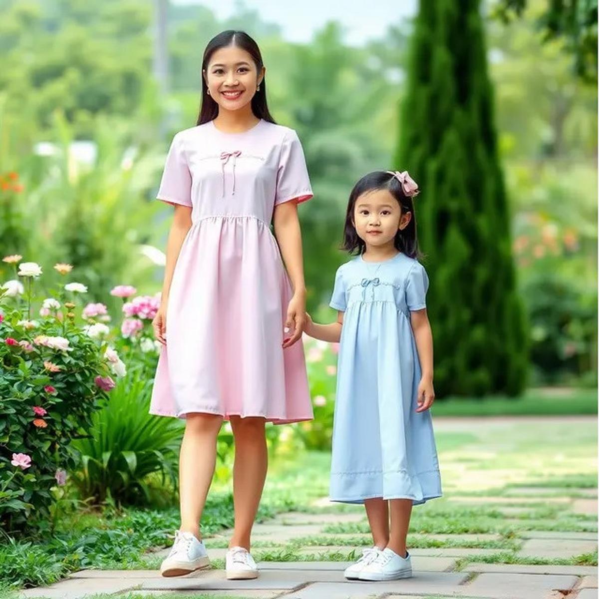 6 Rekomendasi Model Baju Couple Ibu dan Anak, Bisa Jadi Pilihan