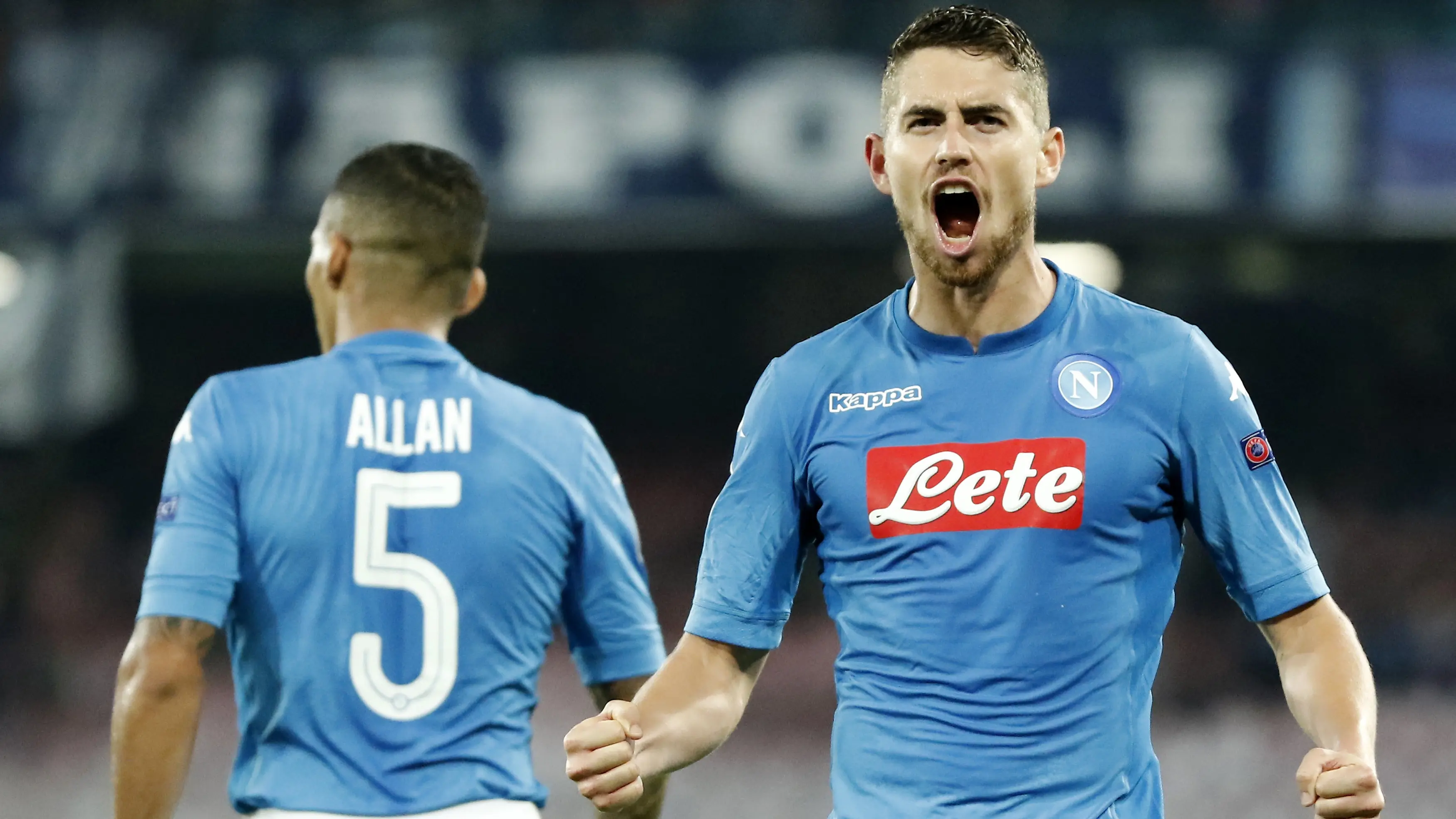 Pemain Napoli asal Brasil, Jorginho. (AFP/Filippo Monteforte)