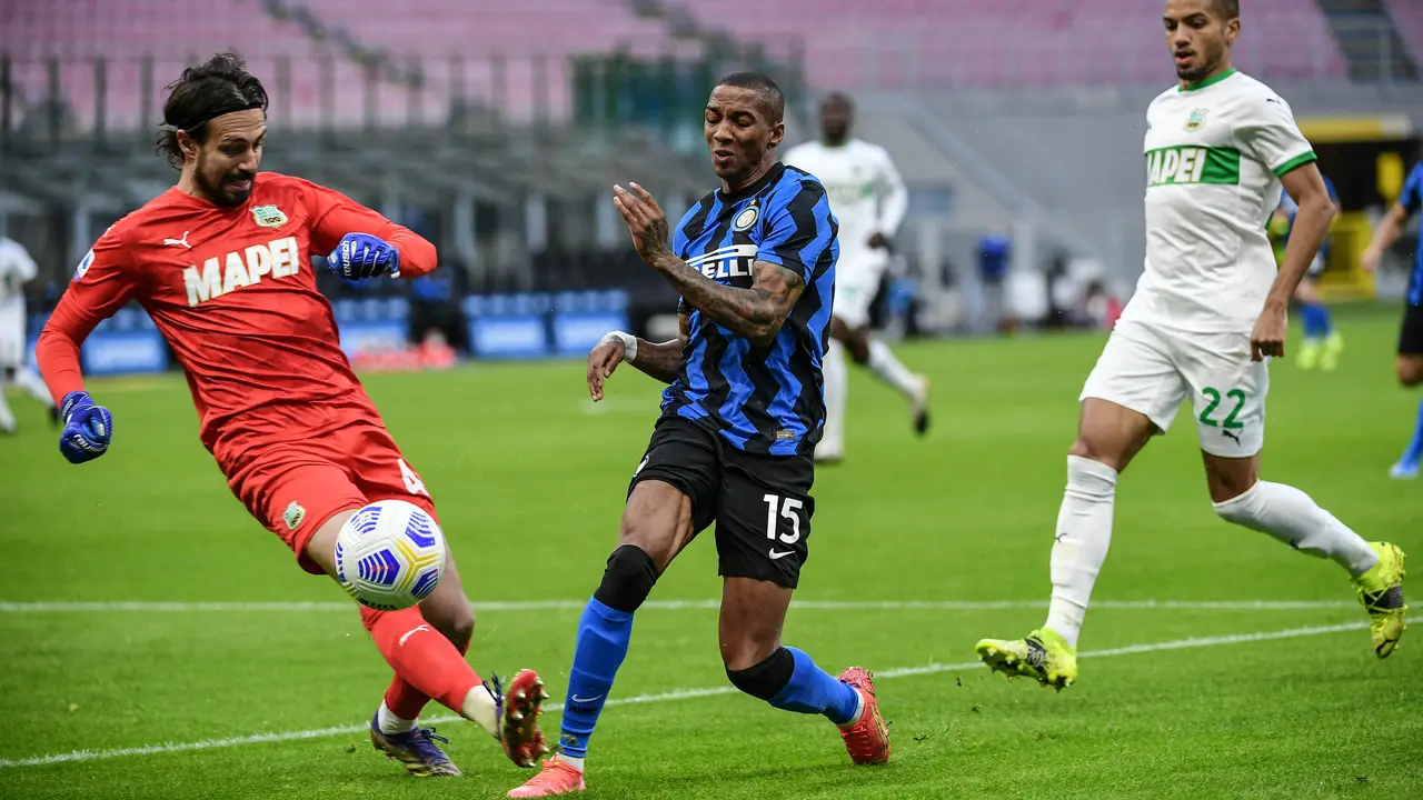 FOTO: Hajar Sassuolo, Inter Milan Kian Mantap di Puncak Serie A