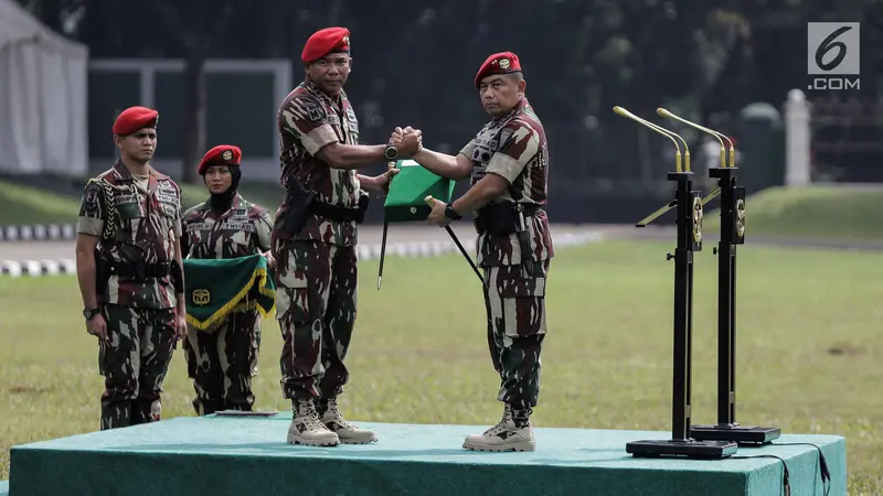 Mayjen Eko Margiyono Resmi Jabat Danjen Kopassus