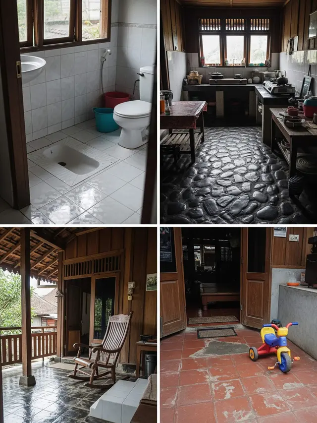 Contoh Rumah Nyaman untuk Orang Tua dan Cucu di Kampung