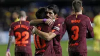 Barcelona Bungkam Villarreal, Suarez Puji Kontribusi Alcacer