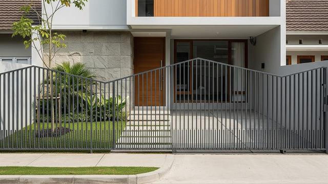 9 Model Pagar Besi Vertikal Anti Ular untuk Rumah Modern, Solusi Aman dan Estetis