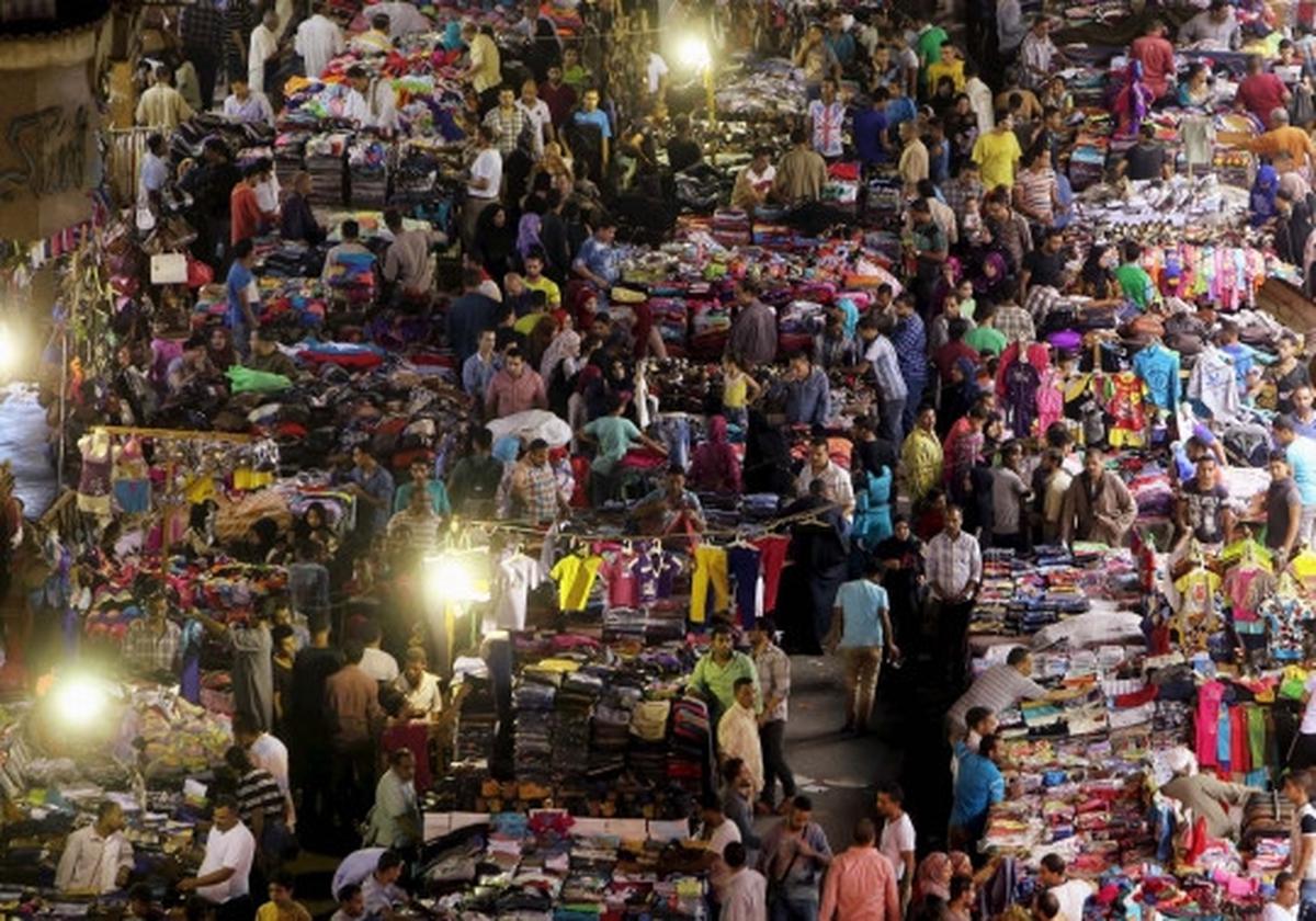 Melihat keramaian 'Pasar Tanah Abang' di Mesir jelang Lebaran