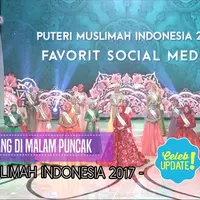 Malam Puncak Puteri Muslimah Indonesia 2017.