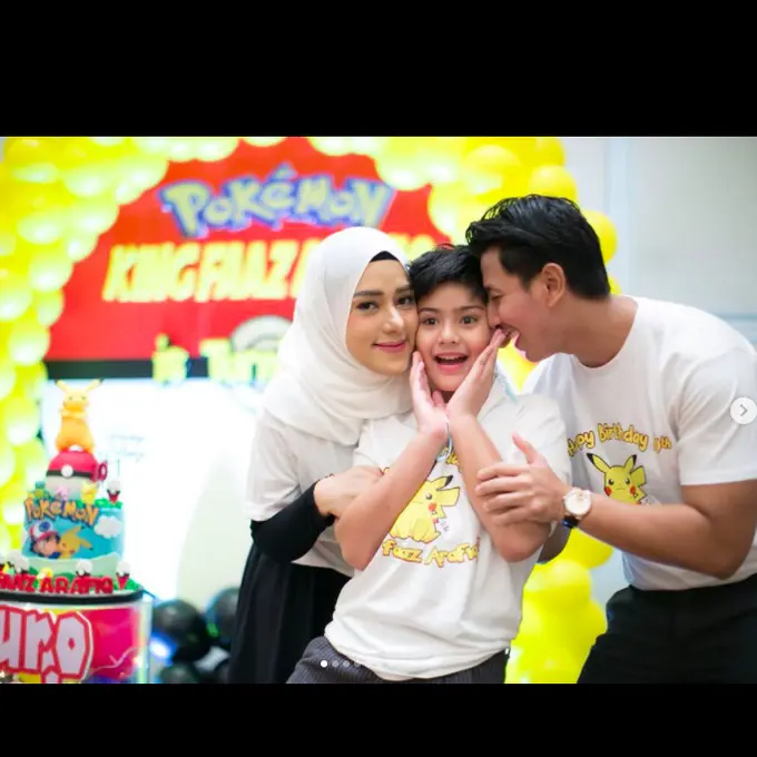 7 Potret King Faaz Anak Fairuz A Rafiq