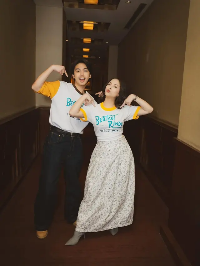 Adhisty Zara dan Ari Irham. (Foto: Dok. Instagram @zaraadhsty)