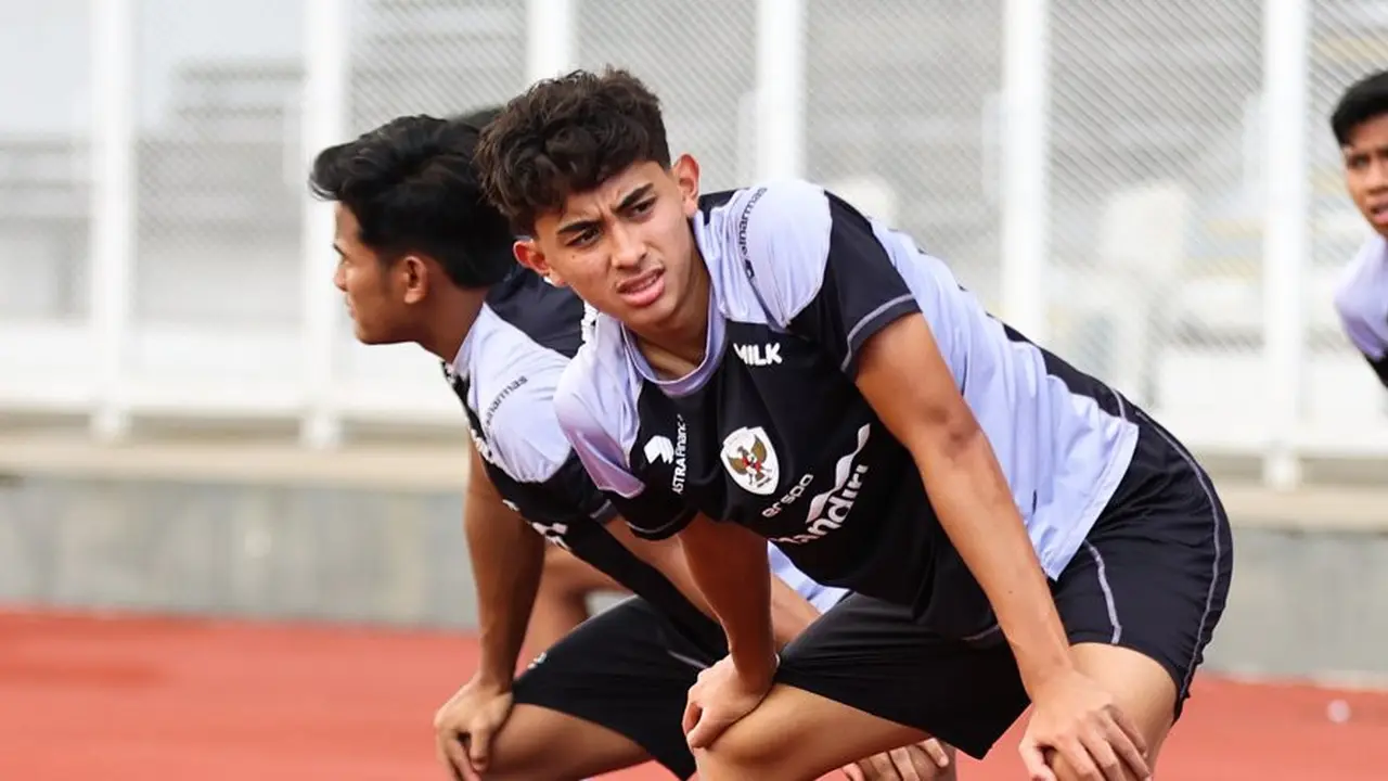 Welber Jardim berlatih bersama Timnas Indonesia U-20. (c) Bola.net/M Iqbal Ichsan