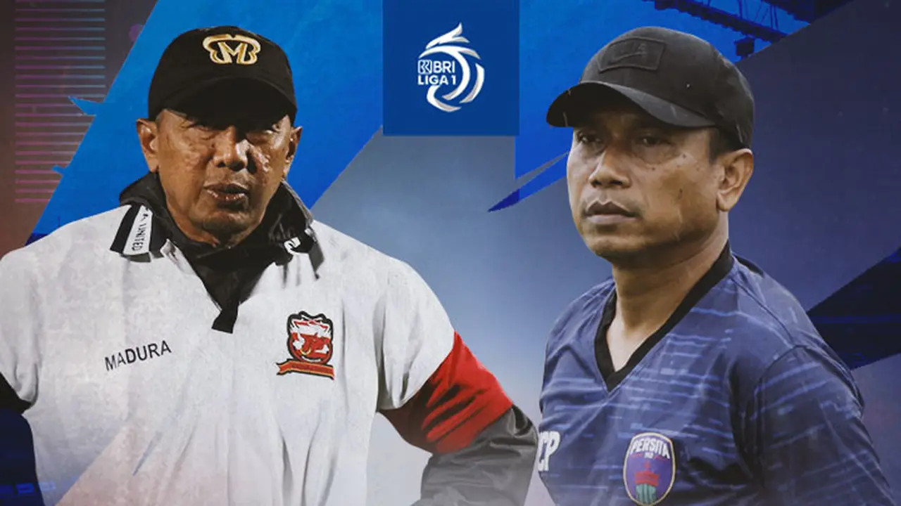 BRI Liga 1 - Duel Pelatih - Madura United Vs Persita Tangerang