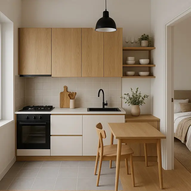 Desain Dapur Dekat Kamar Tidur