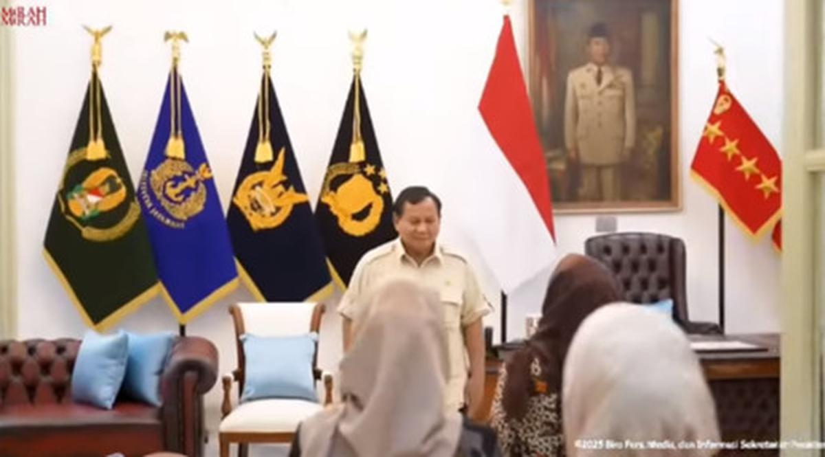 Potret Desain Ruang Kerja Presiden Prabowo di Istana