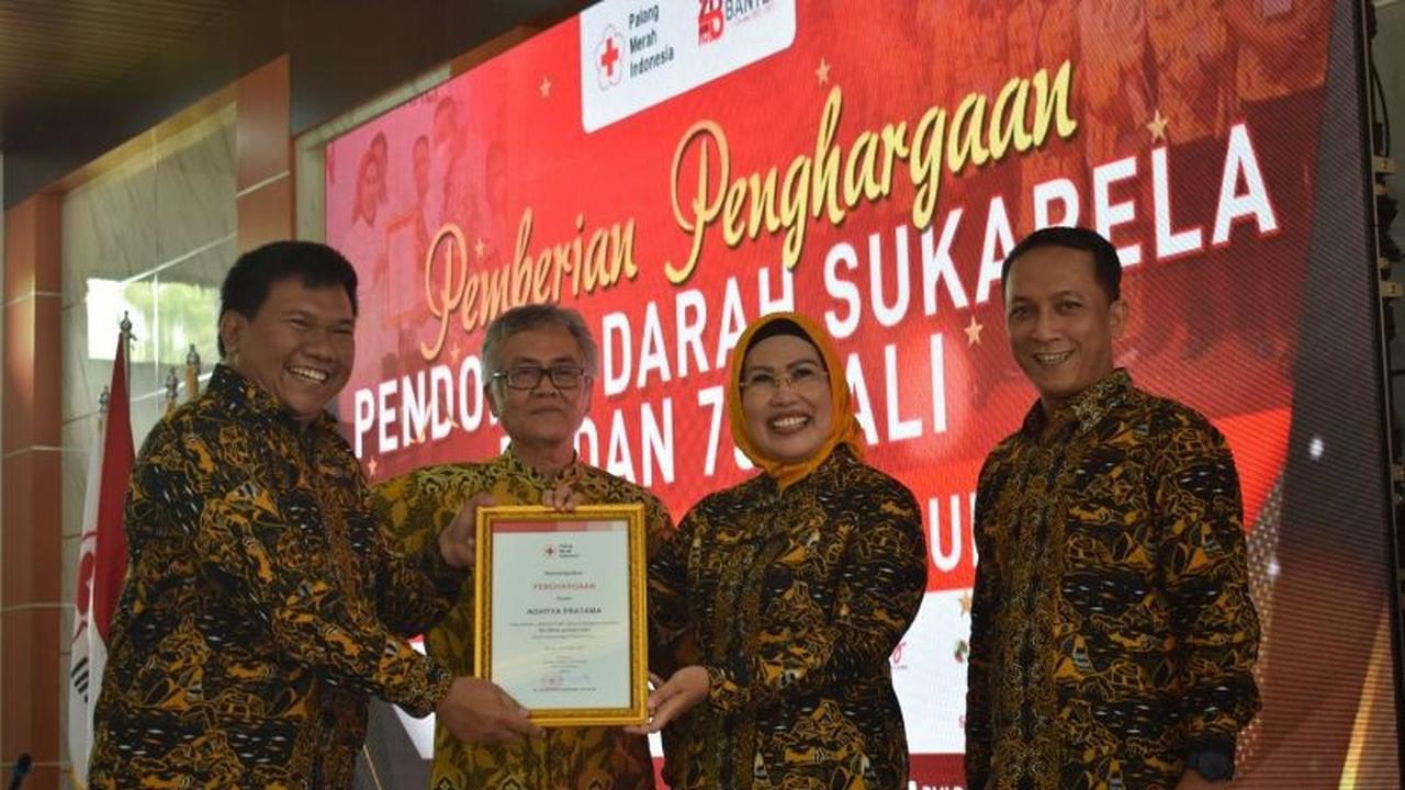 Tahukah Anda? PMI Kota Tangerang Jadikan 82 Pendonor Darah Berulang sebagai Agen Kemanusiaan