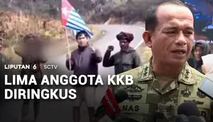 Polisi Tangkap Lima Anggota KKB Penebar Teror