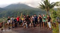 Aktifitas wisatawan dalam skala besar di kawasan Gunung Lokon akan terhenti jika Kota Tomohon menerapkan Pembatasan Sosial Berskala Besar.