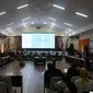 KPU Jawa Barat menggelar Rapat Pleno Terbuka Rekapitulasi Perolehan Suara Pemilu 2019, Pilpres, DPD, DPR RI dan DPRD Provinsi, Rabu (8/5/2019). (Huyogo Simbolon)