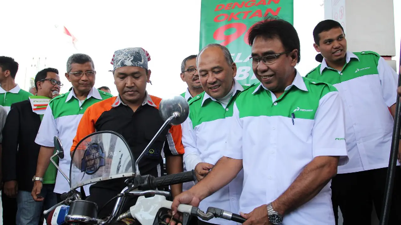 Peluncuran Pertalite di Solo.  (Liputan6.com/Reza Kuncoro)