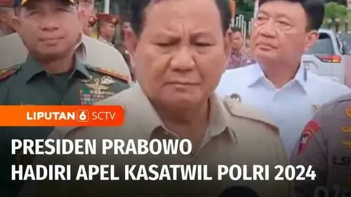 VIDEO: Presiden Prabowo Hadiri Apel Kasatwil Polri di Semarang