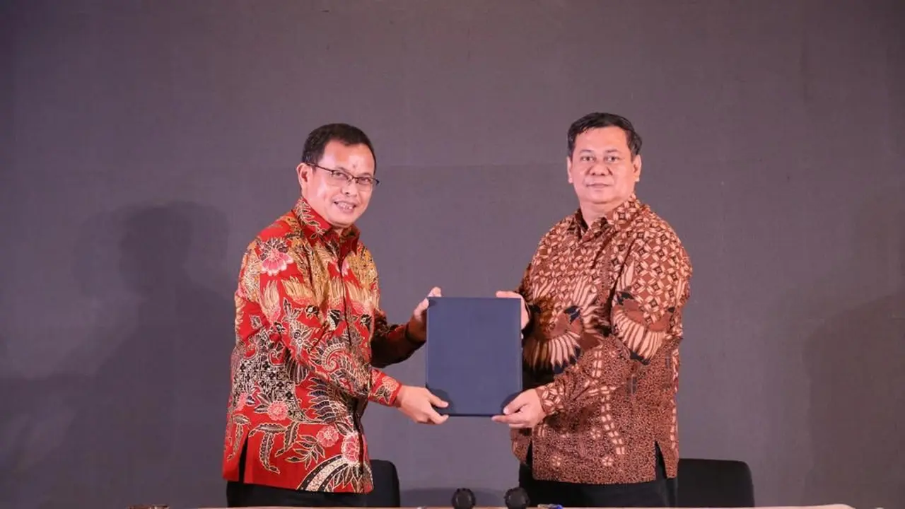 Penandatanganan kerjasama (PKS) TASPEN dan Pengurus Pusat Asosiasi Pengajar Hukum Tata Negara dan Hukum Administrasi Negara (PP APHTN-HAN).