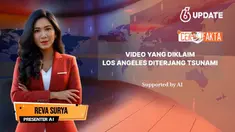 Beredar video yang diklaim wilayah Los Angeles, Amerika Serikat dilanda tsunami. Benarkah?