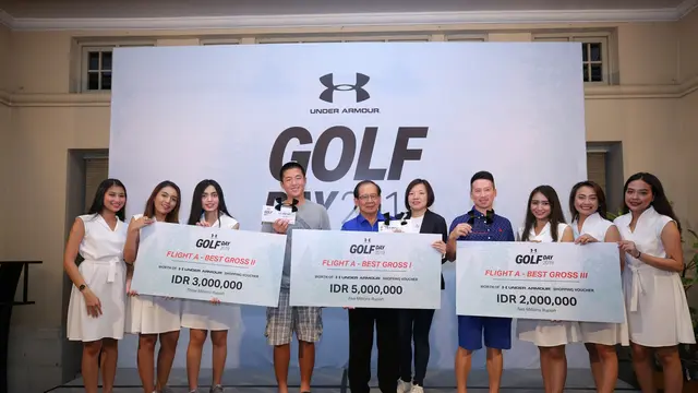 Turnamen UA Golf Day 2019 Sukses, Under Armour Kenalkan Stephen Curry Golf Collection