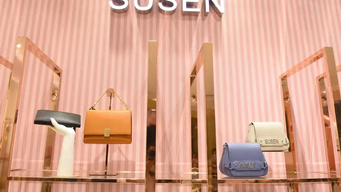 Susen brand Internasional menyediakan berbagai model tas hadir di Indonesia/dok. Susen