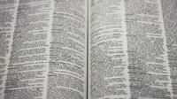 Ilustrasi buku, kamus, kata. (Photo by Joshua Hoehne on Unsplash)