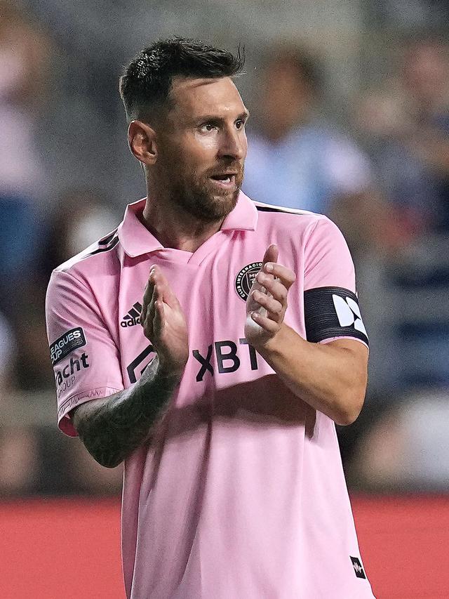 Foto: Tiada Laga Inter Miami Tanpa Gol dari Lionel Messi, La Pulga dan Kolega Sukses Melaju ke Final Piala Liga