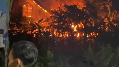 Kebakaran Kantor Balai TN Meru Betiri Jember, Api Muncul dari Selasar Parkir