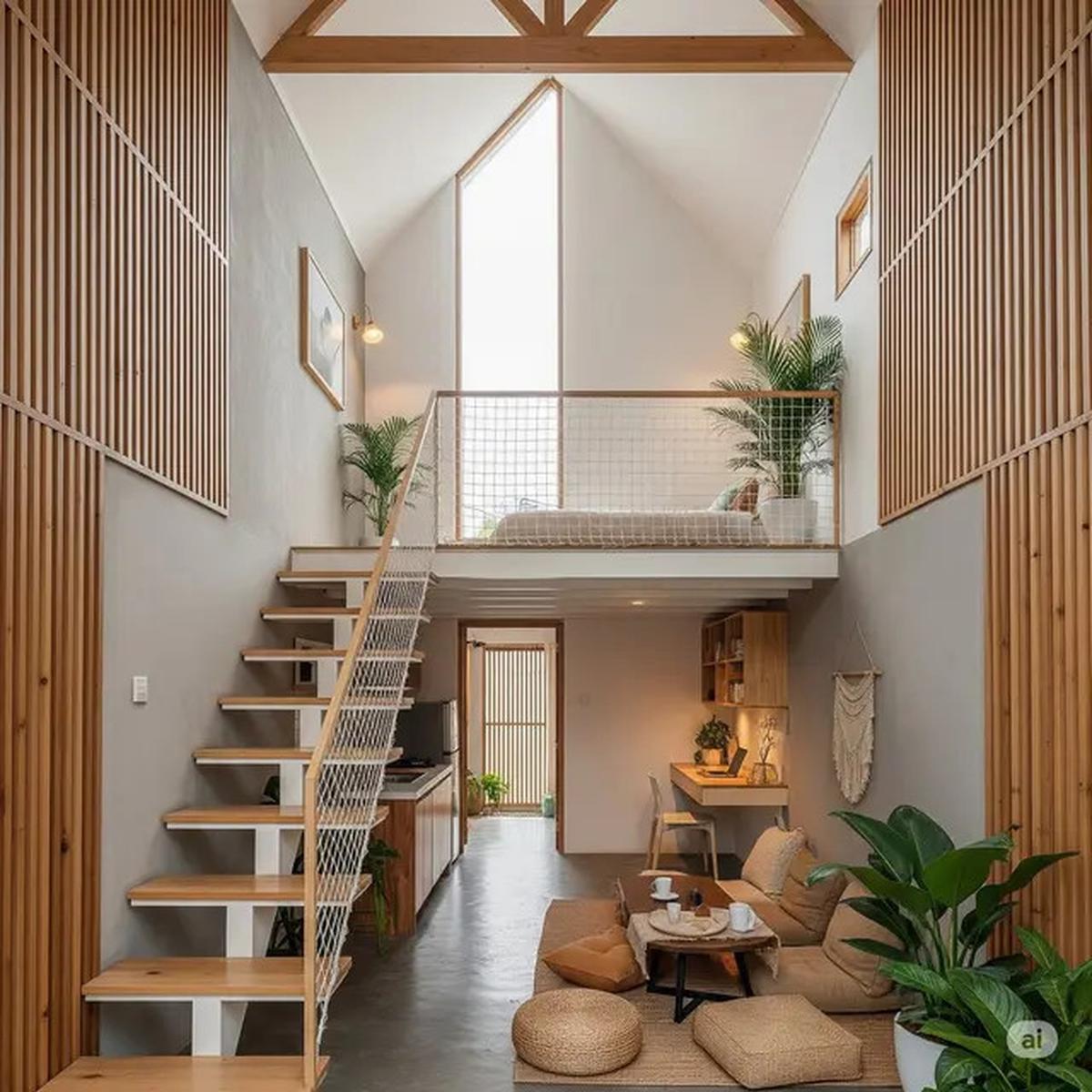 7 Cara Membuat Rumah Kecil dengan Mezzanine agar Terlihat Lebih Lapang dan Nyaman