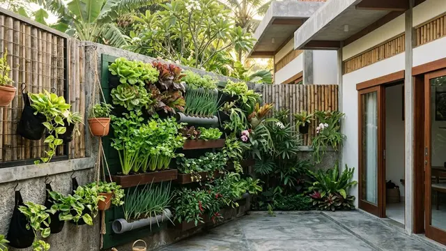 Memanfaatkan Vertical Garden