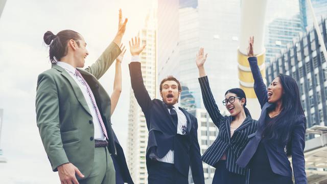 Ilustrasi motivasi, semangat kerja