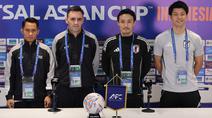 Timnas Futsal Indonesia akan melakoni laga sengit melawan Jepang pada babak Semifinal Piala Asia 2026, Kamis (05/02/2026) nanti. Pertandingan tersebut nantinya akan berlangsung di Indonesia Arena, Senayan, Jakarta, Pukul 19:00 WIB. (Bola.com/Abdul Aziz)