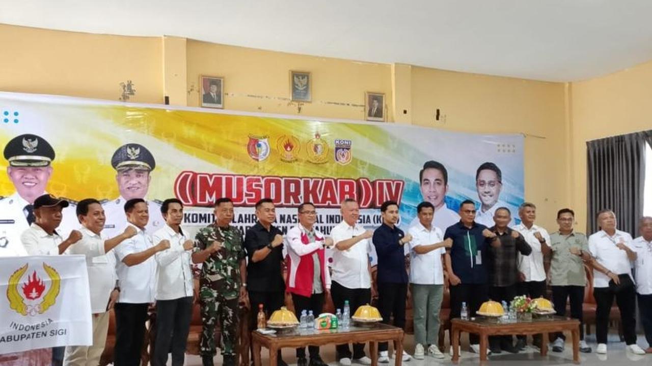 Target Medali Porprov 2026, Pemkab Sigi Ajak KONI Sigi Libatkan Investor dalam Pembinaan Atlet