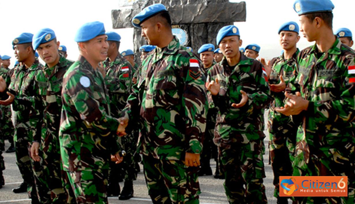 Citizen6, Lebanon: Pemberian cuti ini merupakan salah satu kesejahteraan moril yang diberikan oleh UNIFIL kepada seluruh prajurit  yang tergabung dalam misi perdamaian di Lebanon. (Pengirim: Badarudin Bakri)