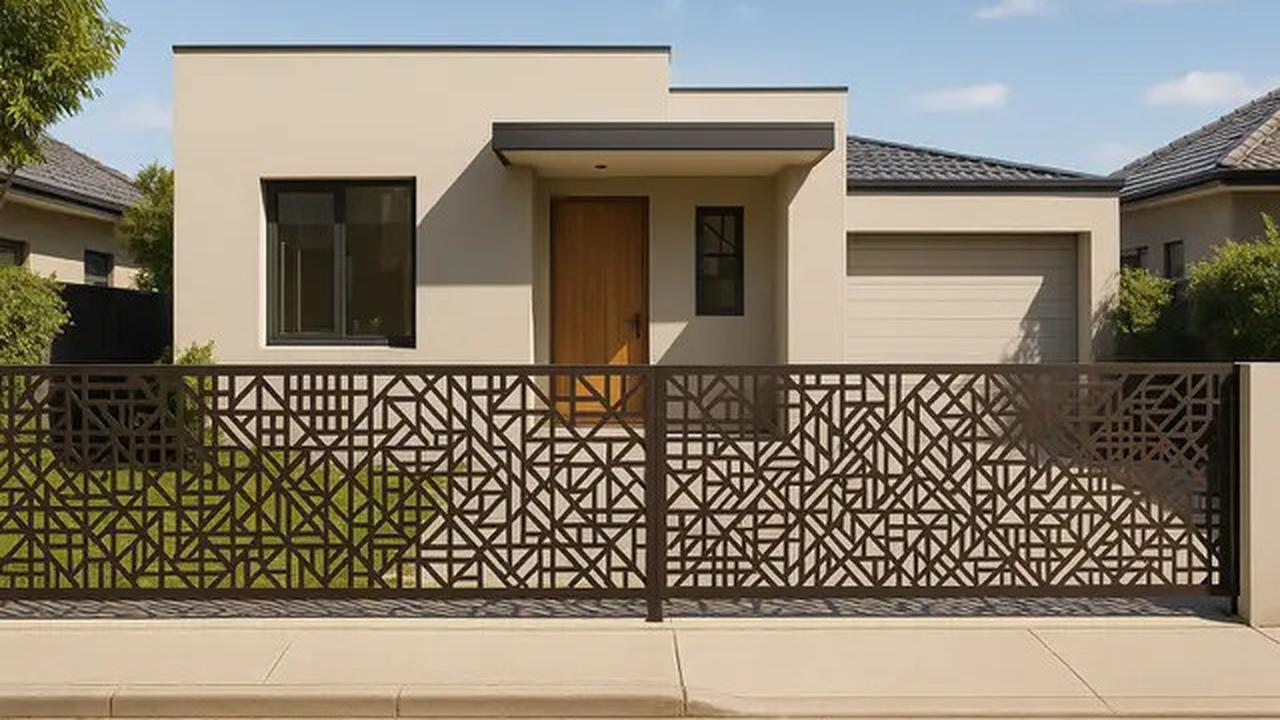 10 Model Pagar Laser Cutting Terbaru, Desain Ini Bikin Rumah Tampak Mewah di 2025