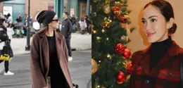Chelsea Olivia dan  Cathy Sharon Rayakan Natal dan Liburan Akhir Tahun di Jepang. [@chelseaoliviaa/@cathysharon]