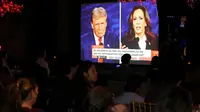 Ini merupakan debat pertama Donald Trump dan Kamala Harris sebelum pemilihan digelar pada November 2024 mendatang. (Leonardo Munoz/AFP)