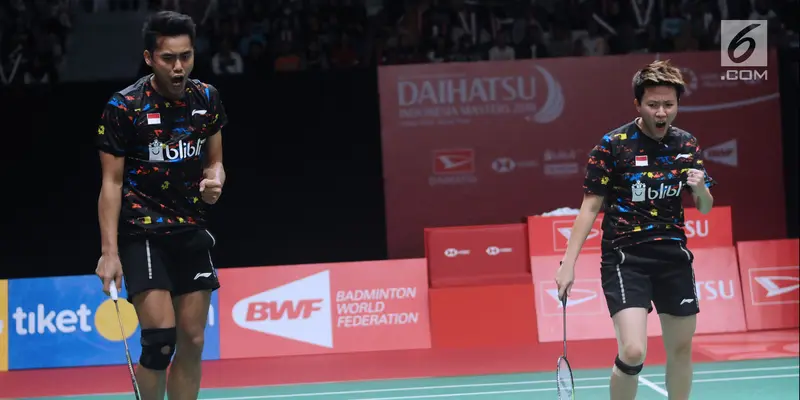 Kalahkan Pasangan Tiongkok, Tontowi Ahmad/Liliyana Natsir Melenggang ke Semifinal