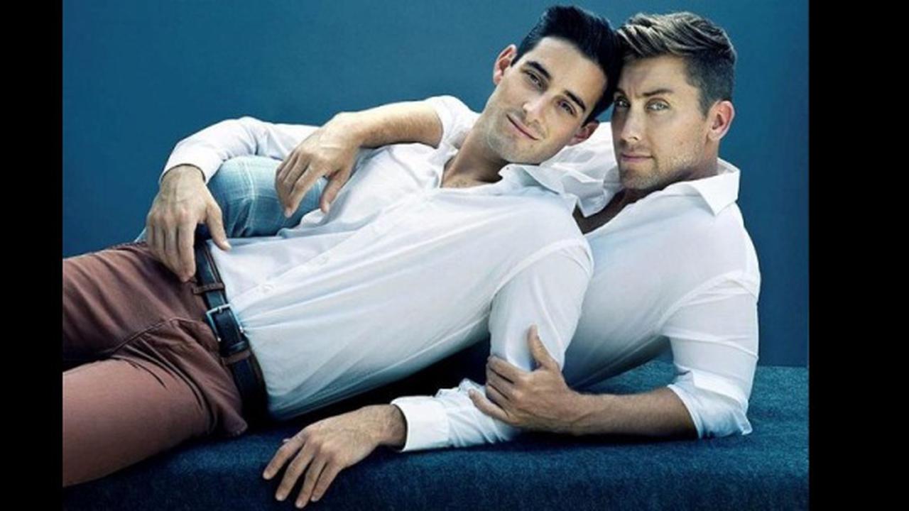 Lance Bass dan Michael Turchin. 