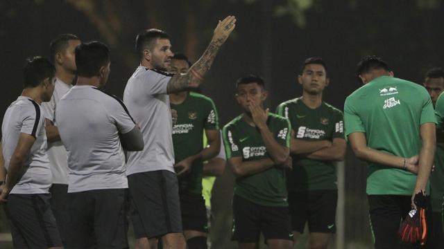 Latihan Timnas Indonesia
