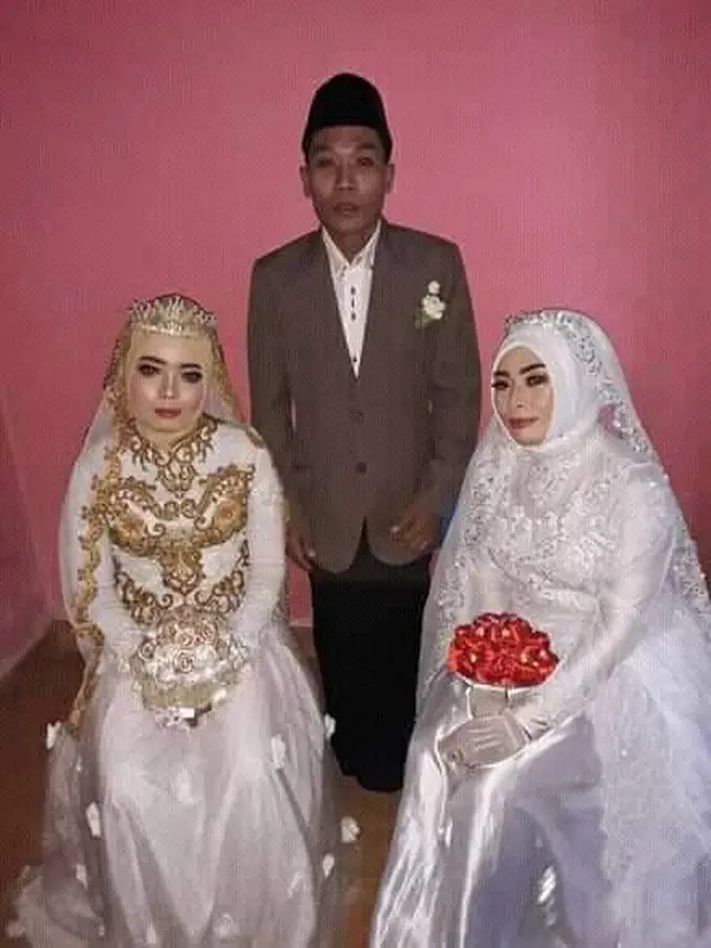 Viral Pria Nikahi Dua Gadis Sekaligus, Ijab Kabul Berlangsung Bergantian
